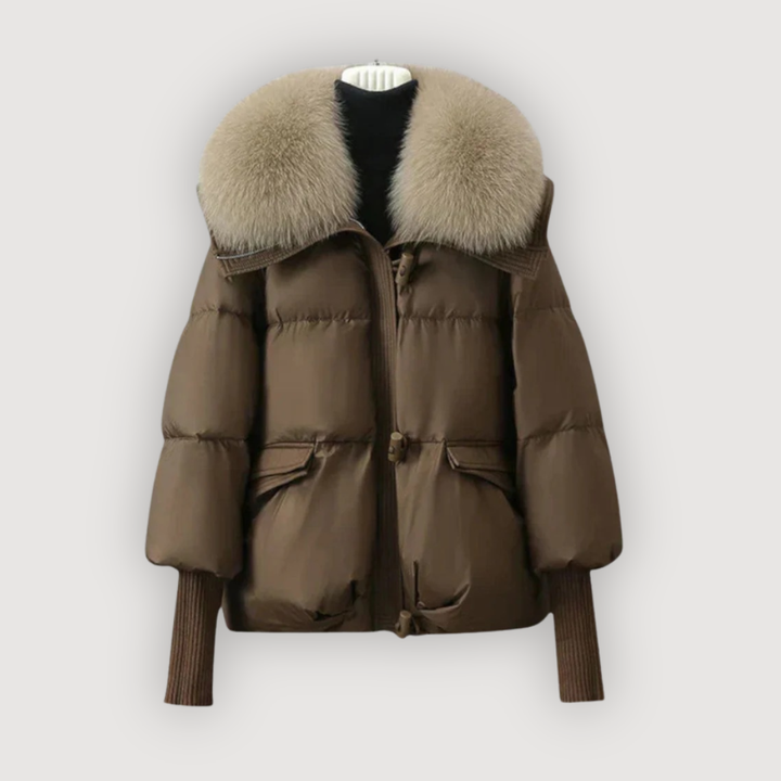 EVETTE – LUXE FUR-COLLAR PUFFER