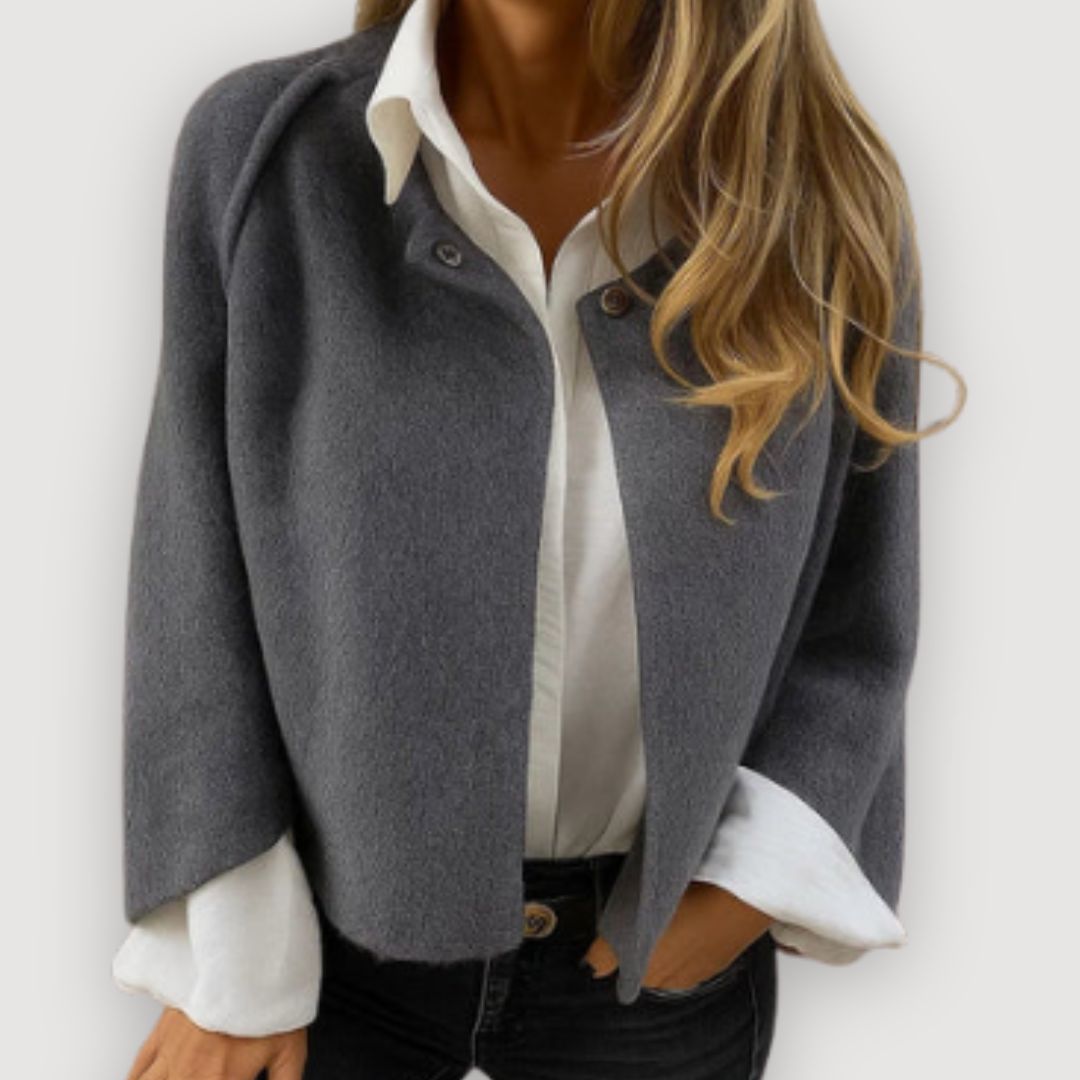 NORA – ELEGANT CAPE JACKET