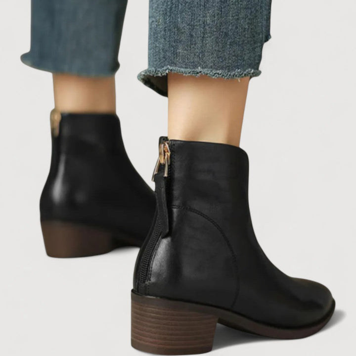 ANITA – LUXE LOW-HEEL BOOTS
