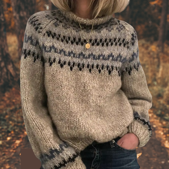 Astrid - Elegant Nordic Sweater