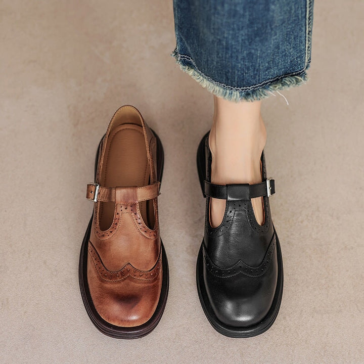 Talvanna | Elegant Everyday Leather Janes